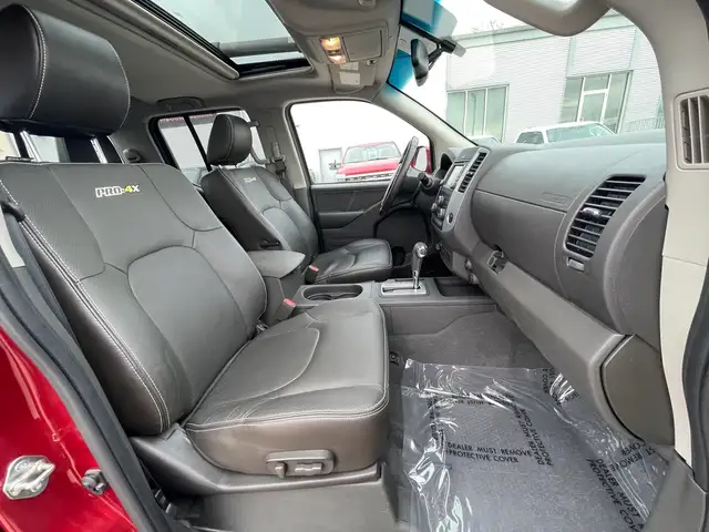 2019 Nissan Frontier PRO-4X/CREW-CAB/4x4/NAVI/CAM/LEATHER/SUNROO - Photo 10