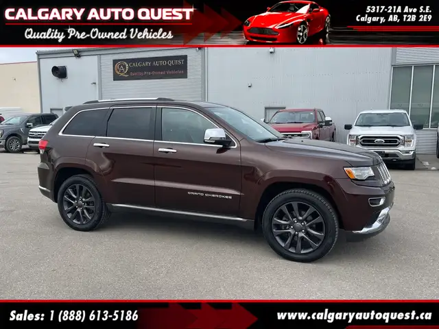 2014 Jeep Grand Cherokee Summit/4WD/3.6L/NAVI/CAM/LEATHER/PANO-R