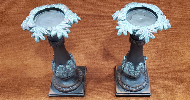 STOUT CANDLE STICKS with ELECTRIC CANDLES  at 12 BUCKS per set - Photo 6