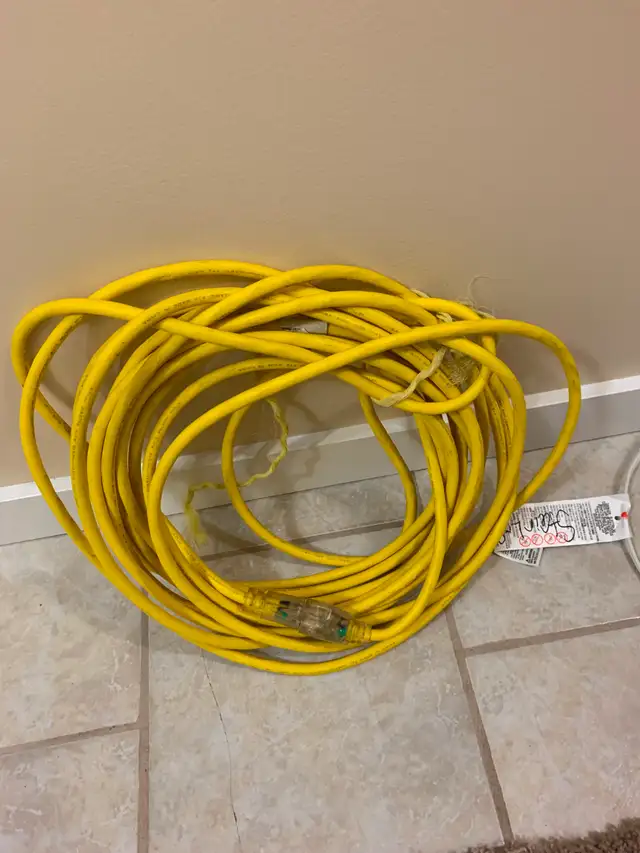 Ladder and heavy duty extension cord - Photo 2