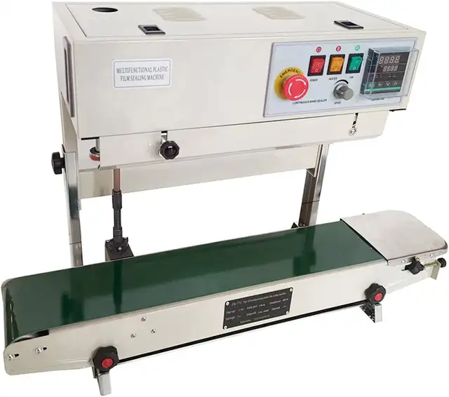 Vertical FR770 Automatic Continuous Bag Sealing Machine 181207