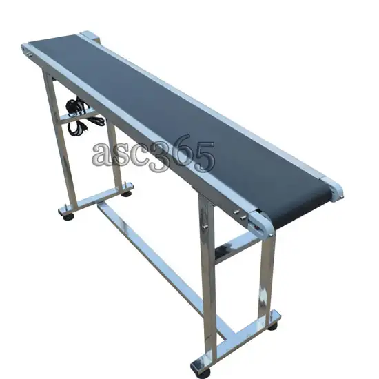 597.8' PVC Belt Flat Conveyor Industrial Transport System230133 - Photo 8
