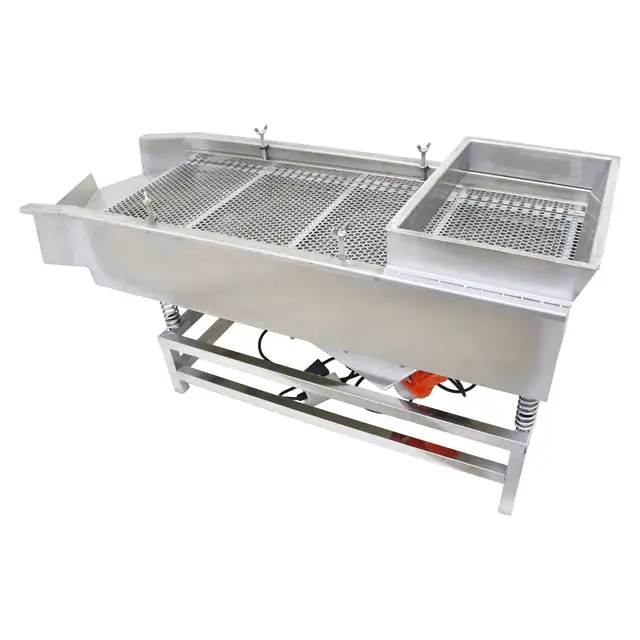 Double Motor Linear Vibrating Screen w/10mm &5mm Screens 230228 - Photo 2