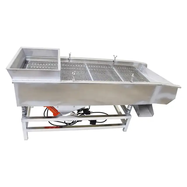 Double Motor Linear Vibrating Screen w/10mm &5mm Screens 230228 - Photo 4