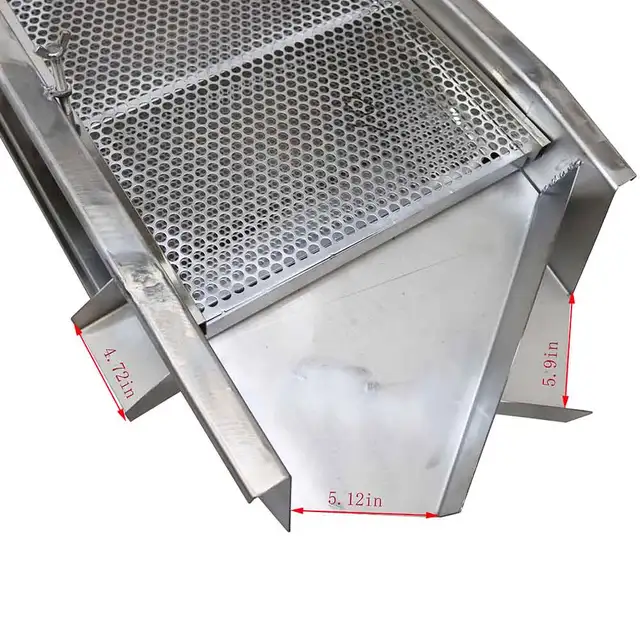 Double Motor Linear Vibrating Screen w/10mm &5mm Screens 230228 - Photo 9