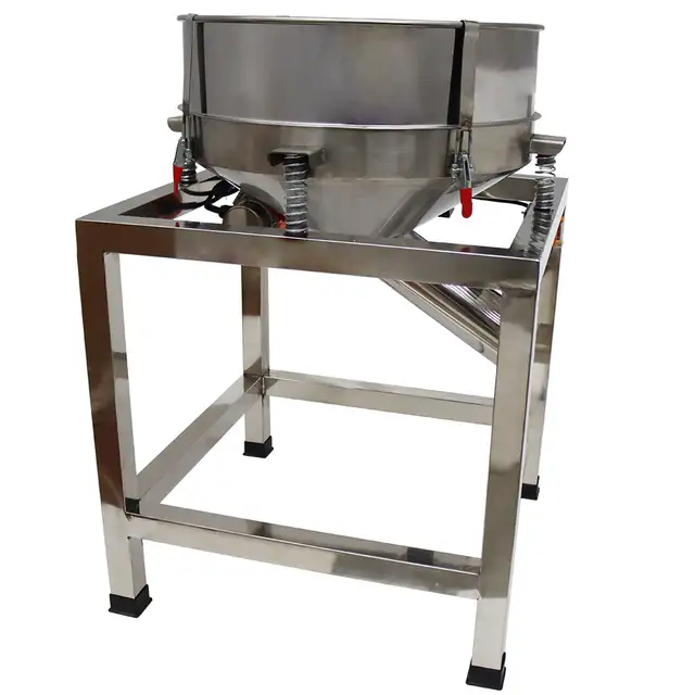 19.7in Round Powder Vibrating Screen with 40M&100M Screens230335 - Photo 3