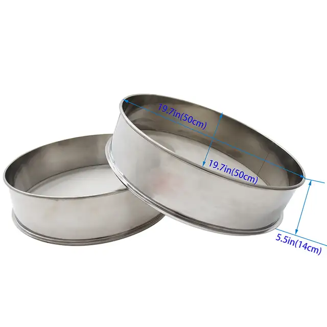 19.7in Round Powder Vibrating Screen with 40M&100M Screens230335 - Photo 8