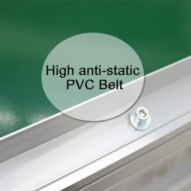 59x11.8" Green PVC Belt Inclined Wall Conveyor 230562 - Photo 7