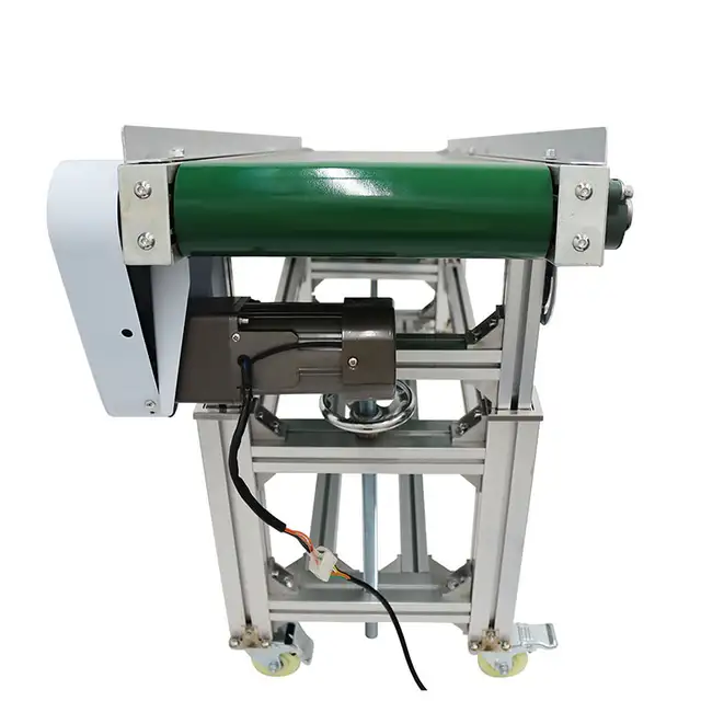 59x11.8" Green PVC Belt Inclined Wall Conveyor 230562 - Photo 9