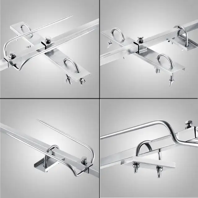 Outdoors 66Lbs BBQ Rotisserie Grill Spit Roaster Tripod 251123 - Photo 3