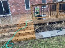deck cleaning or repair