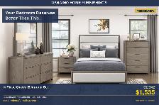 4-Piece Queen Bedroom Set — Your Bedroom Deserves Better — Free