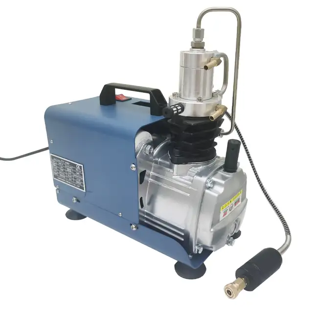 Used Origianal 110V High Pressure Electric Air Pump 30Mpa 022450 - Photo 3