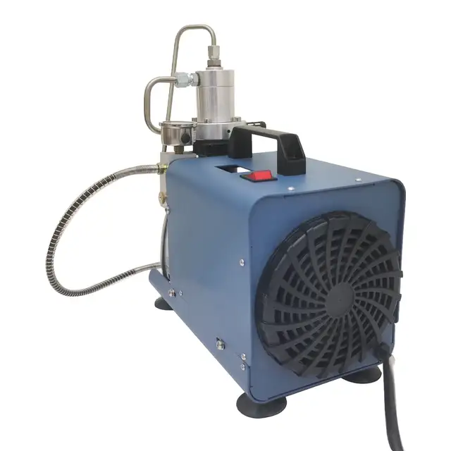 Used Origianal 110V High Pressure Electric Air Pump 30Mpa 022450 - Photo 4