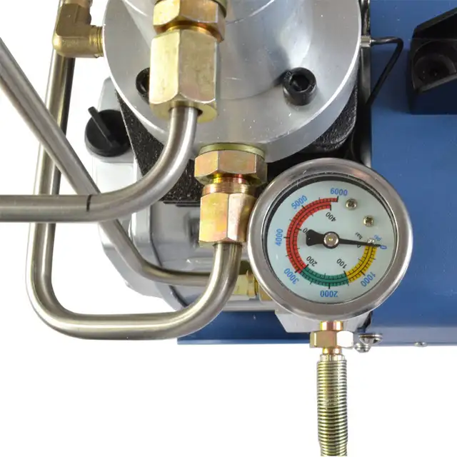 Used Origianal 110V High Pressure Electric Air Pump 30Mpa 022450 - Photo 5