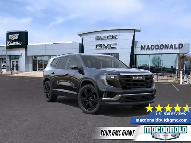 2026 GMC Acadia Elevation - $449 B/W