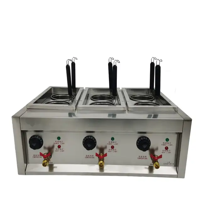 Used 6 Holes Noodles Cooker Machine 220V 020505 - Photo 5
