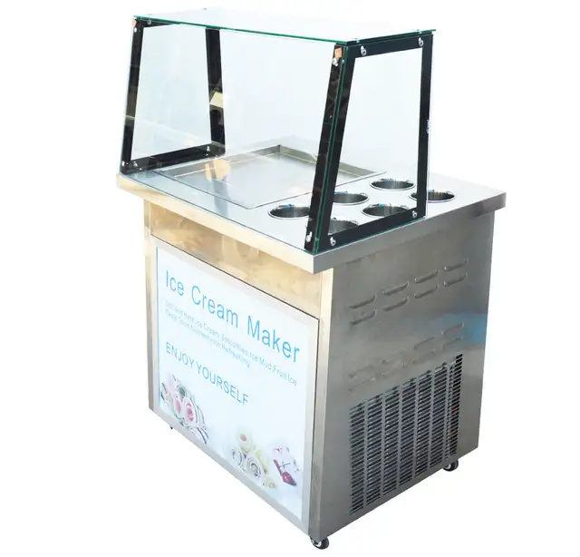 Used Fried Ice Cream Roll Machine Fruit Ice Milk Yogurt 220358 - Photo 2