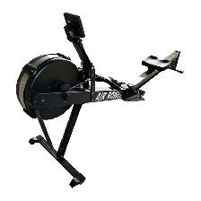 Used Rowing machine wind resistance gym silent fitness LCD032239