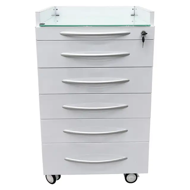 Used special storage cabinet mobile cart move 5 drawer 300460 - Photo 4