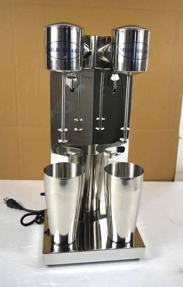 used Milk Shake Maker Blender Drink Mixer Double heads 134506
