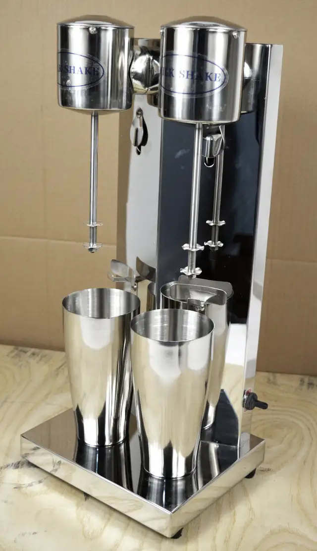 used Milk Shake Maker Blender Drink Mixer Double heads 134506 - Photo 2