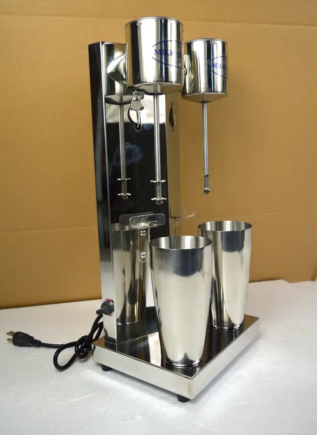 used Milk Shake Maker Blender Drink Mixer Double heads 134506 - Photo 3
