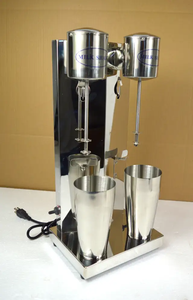 used Milk Shake Maker Blender Drink Mixer Double heads 134506 - Photo 4
