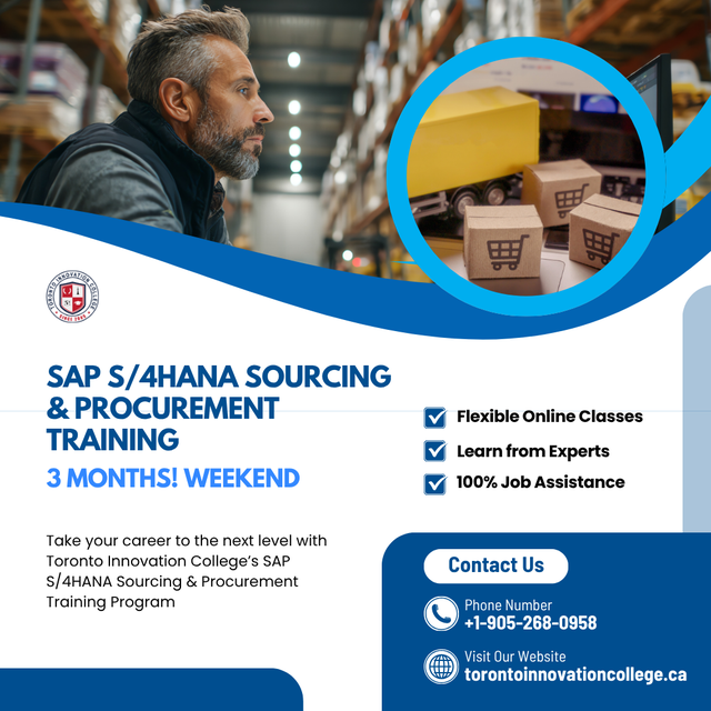 SAP S/4HANA Sourcing & Procurement in Just 3 Months – Apply Now!
