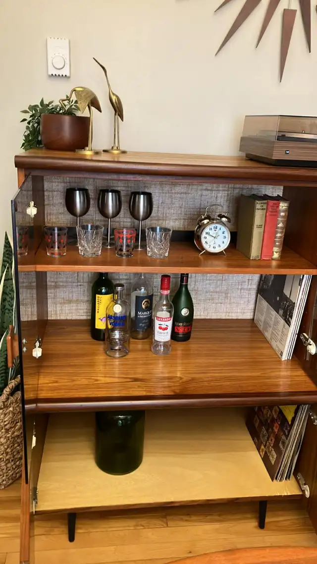 Mid century. TEAK TECK. Modulaire. Crédence, buffet, bar, bahut - Photo 8