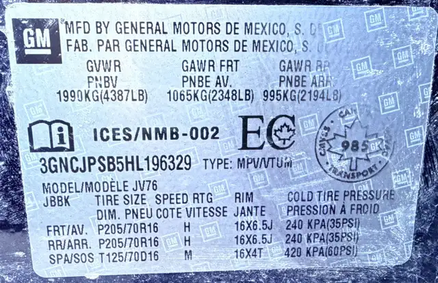 2017 Chevrolet Trax LT All-wheel Drive Automatic - Photo 13