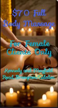 Female Therapist - Offering Full Body Massage (For Females only)