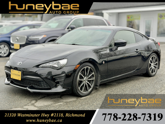 2017 Toyota 86 2DR COUPE | LOCAL BC | GREAT SERVICE HISTORY | BA
