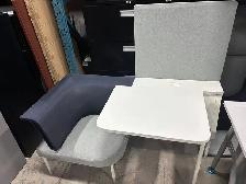 Herman Miller Public Office Landscape Couch   Desk!