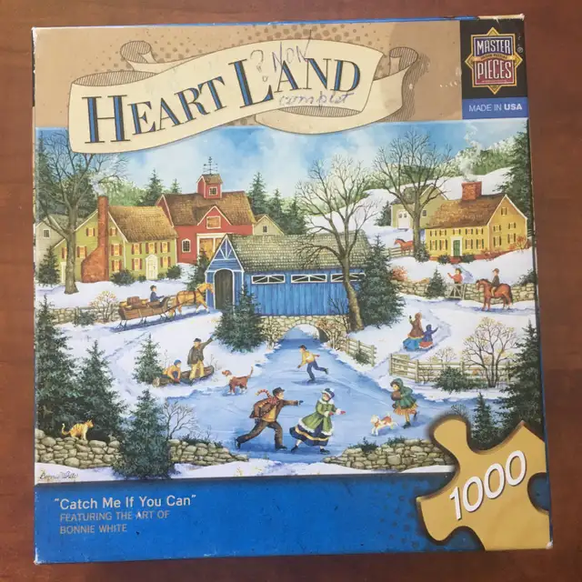 Casse-têtes –HIVER NOËL (10 CT) – 550 à 1000 pièces (no2) - Photo 9