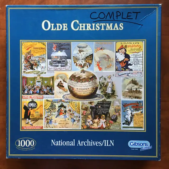 Casse-têtes –HIVER NOËL (10 CT) – 1000 à 3000 pcs (no3) - Photo 8