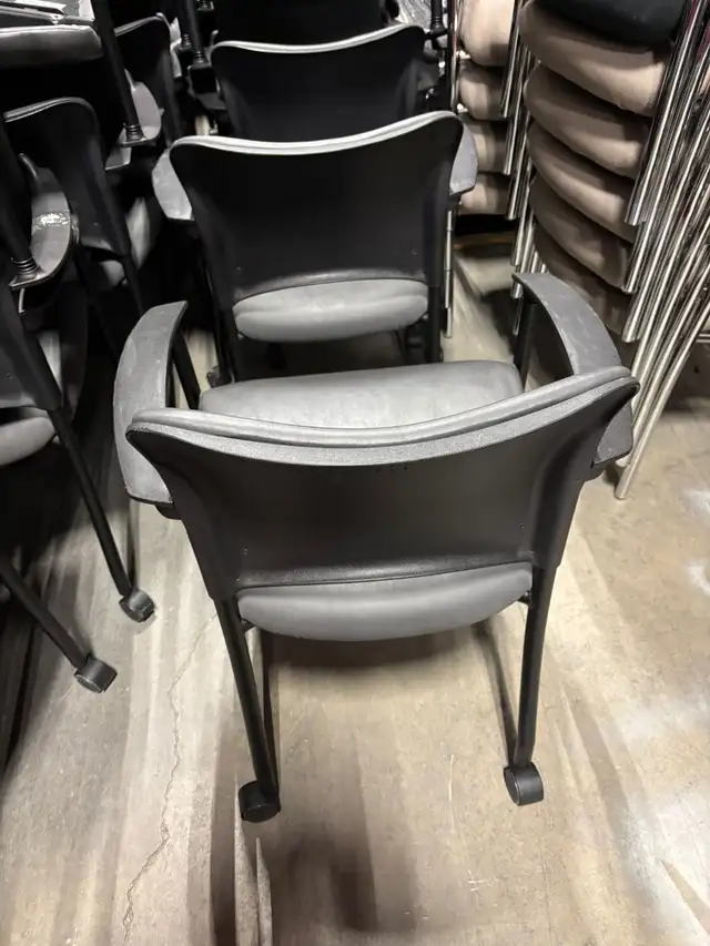 Teknion Amicus Visitor Chair with Mobile Casters-Call us now! - Photo 5
