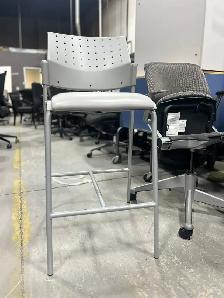 Global Sonic 6558 Armless Bar Stool-Excellent Condition!