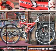 Mountain bike dual suspension Y-frame vélo vintage 90s NEW