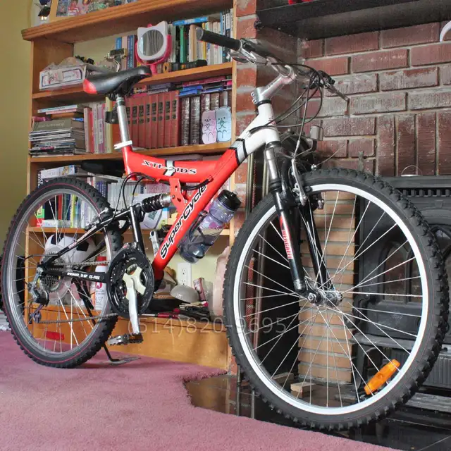 Mountain bike dual suspension Y-frame vélo vintage 90s NEW - Photo 2