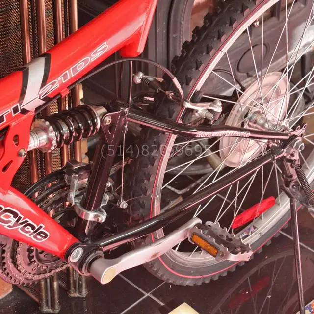 Mountain bike dual suspension Y-frame vélo vintage 90s NEW - Photo 9