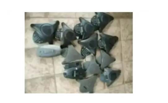 LOT DE 15 TRES BONS TELEPHONE CONFERENCE IP POLYCOM SOUNDSTATION