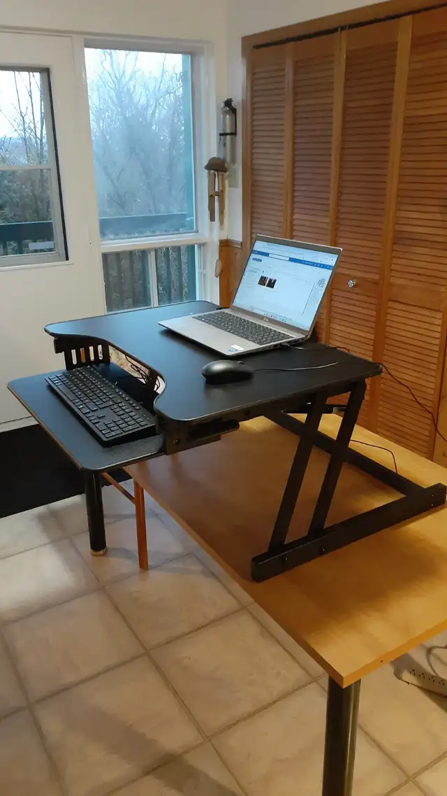 Convertisseur de bureau debout réglable Rocelco - Photo 2