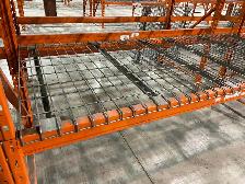 Used wire mesh deck for warehouse rack - $30 each!