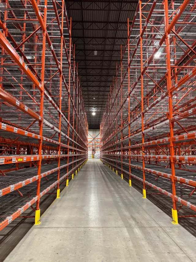 Used wire mesh deck for warehouse rack - $30 each! - Photo 3