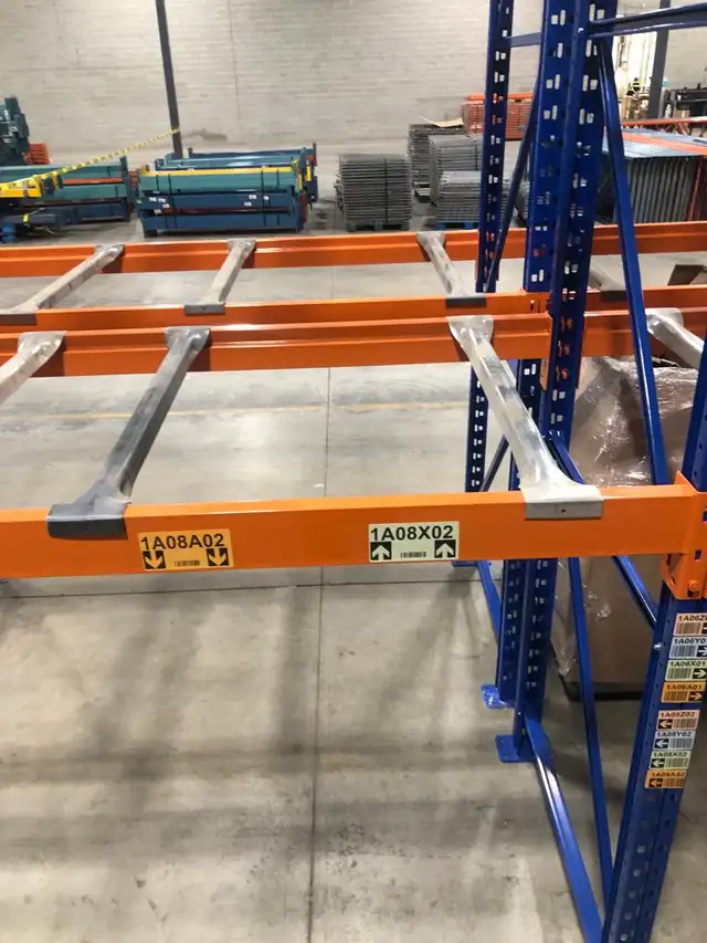 42' Universal Style Pallet Support Bars for Pallet Racking $10