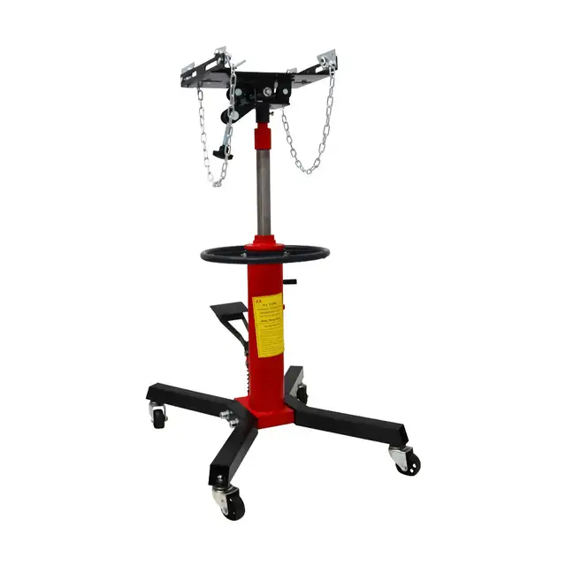 1300LB 2 Stage Hydraulic 360°Repair Swivel Wheels Jack 191017 - Photo 8