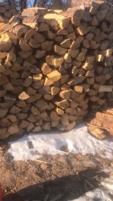 Firewood - dry spruce and jack pine