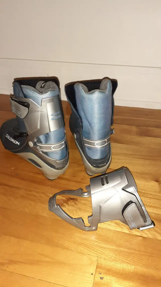 Bottes ski skate convertible Salomon - Photo 3