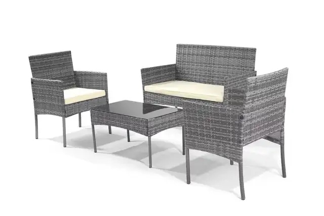 Brand New Simple & Elegant 4pcs Patio Furniture Set Selling $199 - Photo 2
